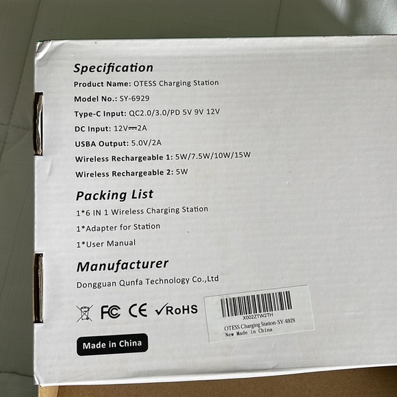 6 in 1 Wireless Charging Station - Picture 2 of 5